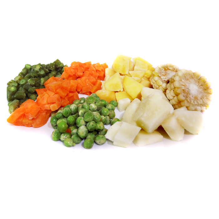 Mix de verduras congeladas Frozen vegetable mix Sopa de verduras congelada