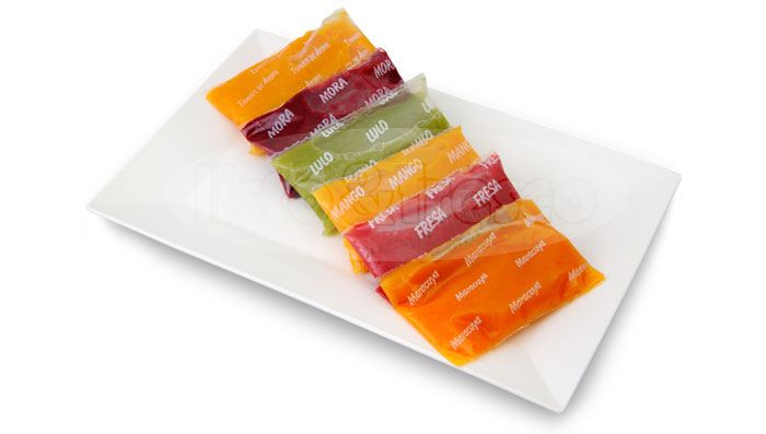 listo y fresco producto Pulpa de Frutas Fruit Pulp