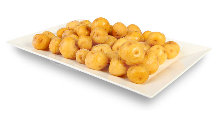 listo y fresco producto papa amarilla Yellow Creole Potato